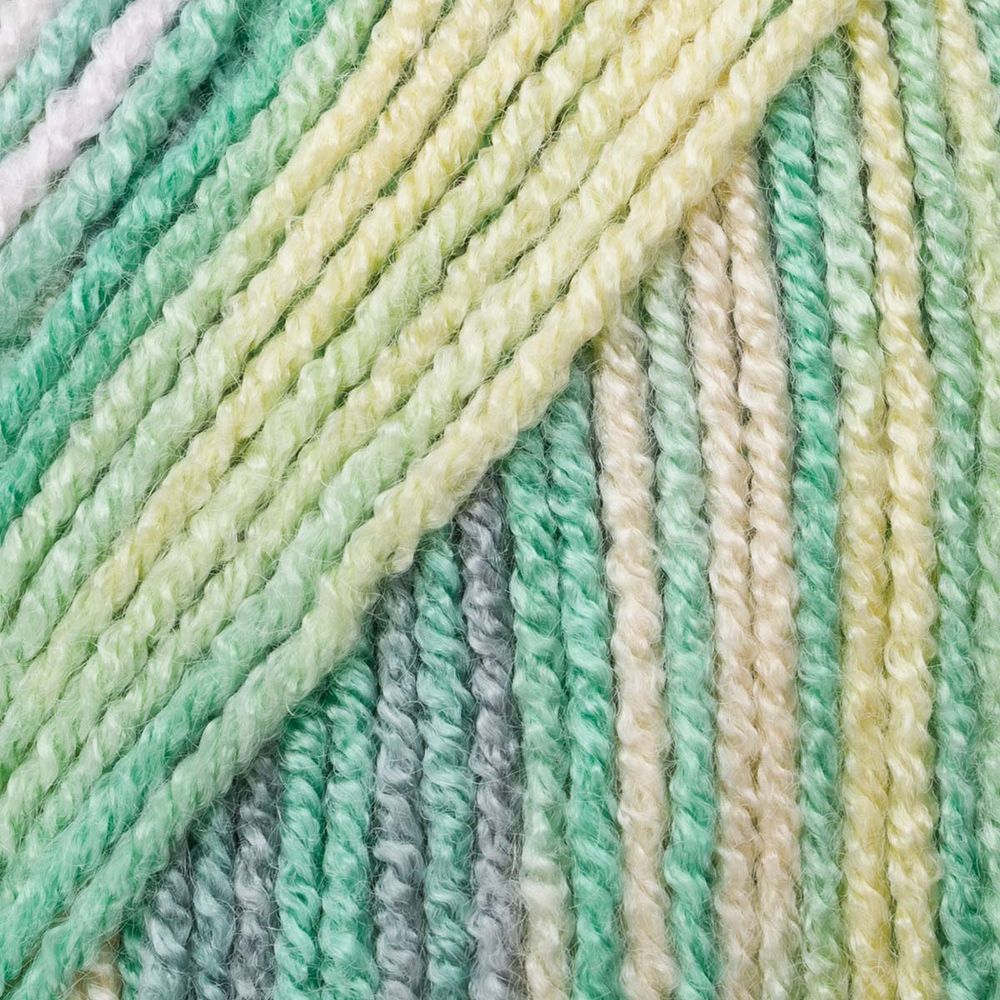 Пряжа Alize (Ализе) Happy Baby new Multi Colors / уп.5 мот. по 100 г, 320м, 52996 секционный