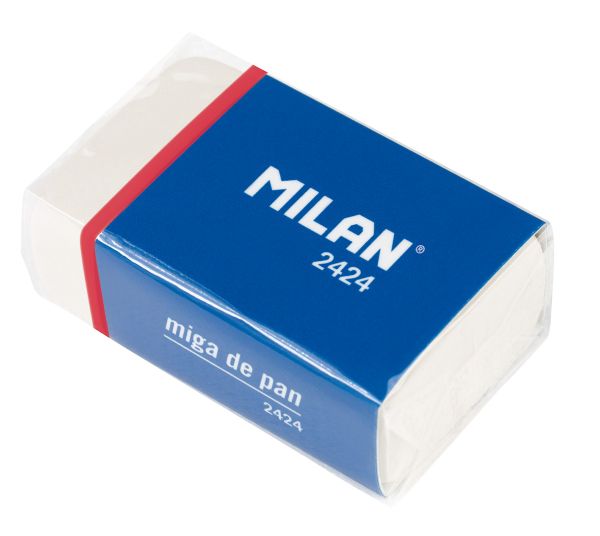 Мягкий ластик из синтетического каучука 2424 3,9х2,3х1,3 см, 24 шт, CMM2424, Milan