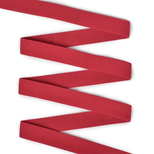 Резинка бельевая (бретелечная) 18.0 мм / 25 метров, S059 т.красный