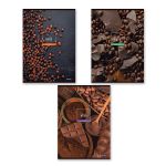 Тетрадь ученическая общая, A4 96 л. на скобе 65 г/м², белизна 100%, 6 шт, клетка, 000467 Всё будет в шоколаде, Светоч 96ТСК4_0_2_1