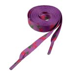 Шнурки 10 мм, 120 см, 10 пар(a), №07 сиреневый (вишня розовая), Gamma SHL-01/10