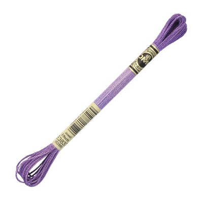 Мулине DMC 317, 8 м, мет. (E3837), 6 мотков по 8 метров