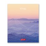 Тетрадь ученическая школьная A5+ 24 л. на скобе 65 г/м², белизна 100% 30 шт, клетка, 000377 Родные просторы, Светоч 24ТСКд5_1_3_1