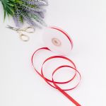 Лента атласная 2-сторонняя 6.0 мм / 22.86±1 метров, C1055 темно-красный, 6102-0008, Globus