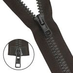 Молния трактор Arta Т6 (6 мм) 2 зам., разъем., 100 см, цв. 175 т.хаки, уп.5 шт