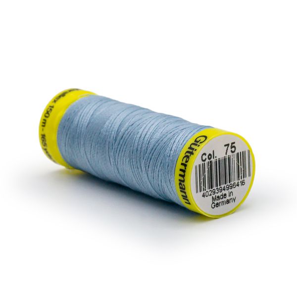 Нитки для трикотажа Gutermann Maraflex, 150м, 075 бледный джинс, 5 катушек