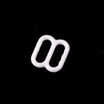 Рамки-регуляторы для бюстгальтера пластик 8.0 мм, белый, 100 шт, 488140-1