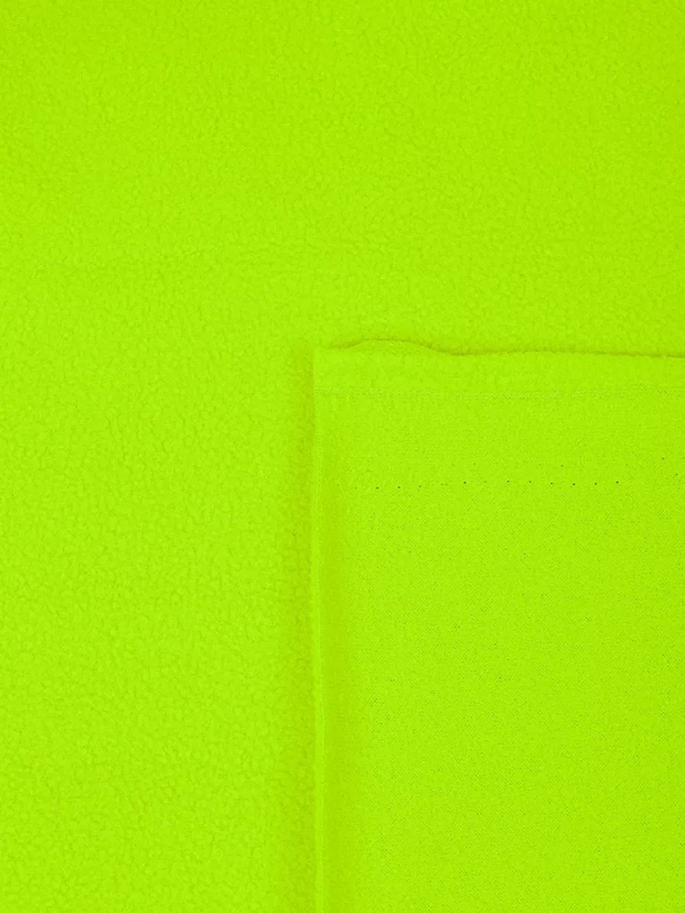 Флис 2-сторонний 190 г/м², 150 см / 10 метров, N-TBY-0059-229, цв.F229 неон желтый