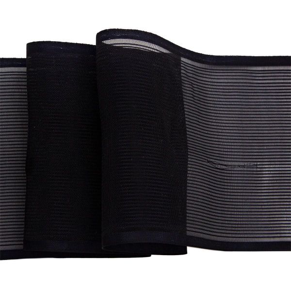 Лента для бантов (капрон) _8 см, 25 м (черный) С3501