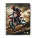 Тетрадь ученическая общая, A5 96 л. на гребне 60 г/м², белизна 90 %, 4 шт, клетка, 01187 На предельной скорости, Светоч Т111