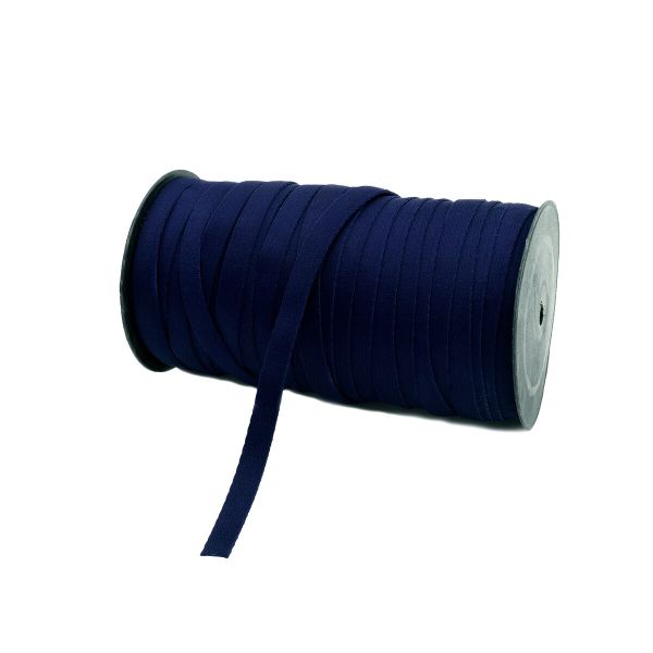 Лента тоннельная (чехол для косточек) 10.0 мм / 50 метров, чернильный синий