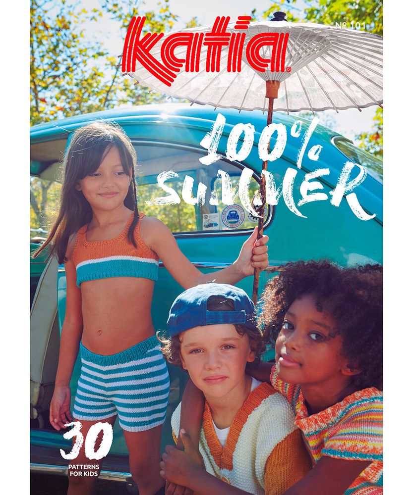 Журнал с моделями по пряже Katia CHILDREN 101 S 22