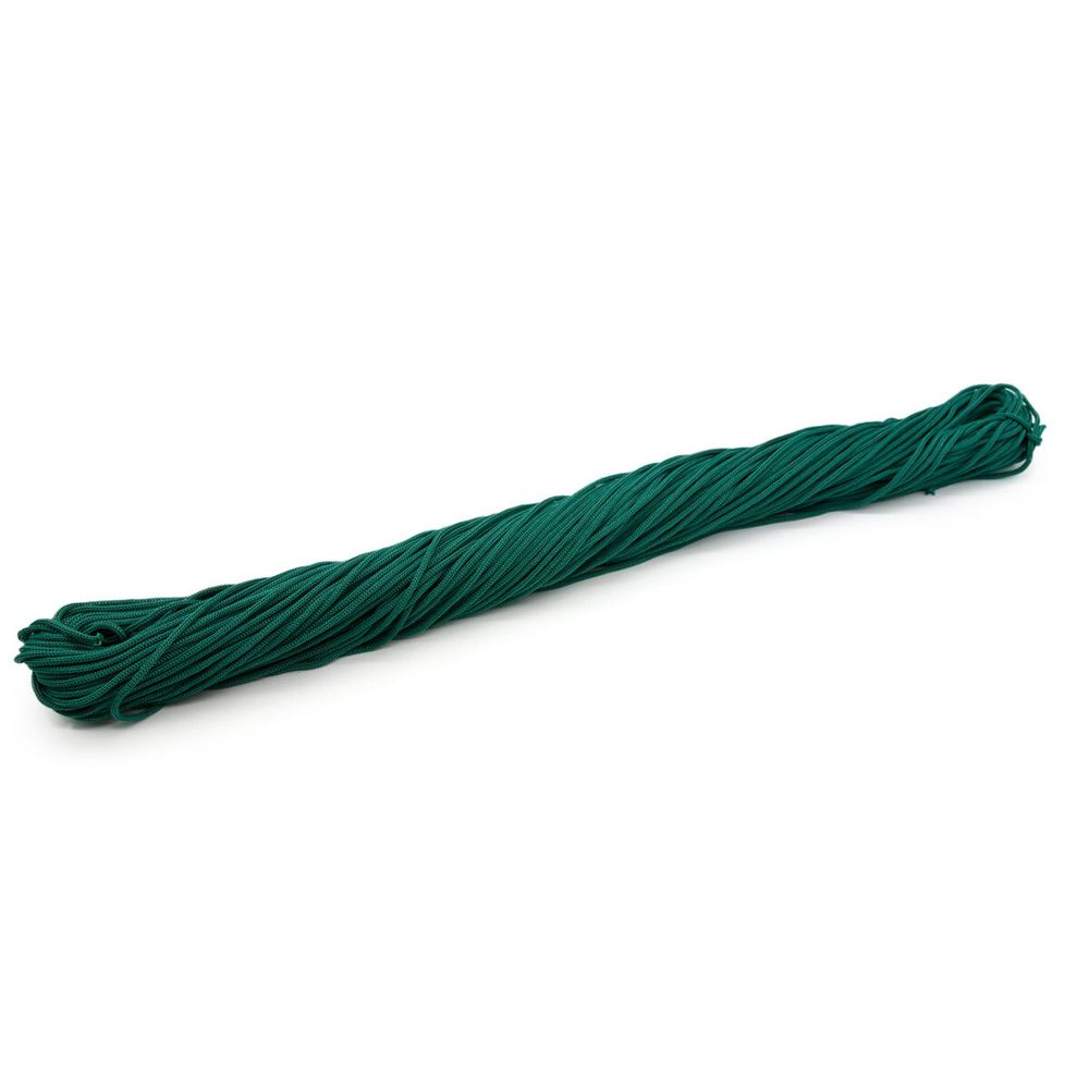 Шнур полипропилен круглый вязаный ⌀5.0 мм / 100 метров, 5-31 зеленый