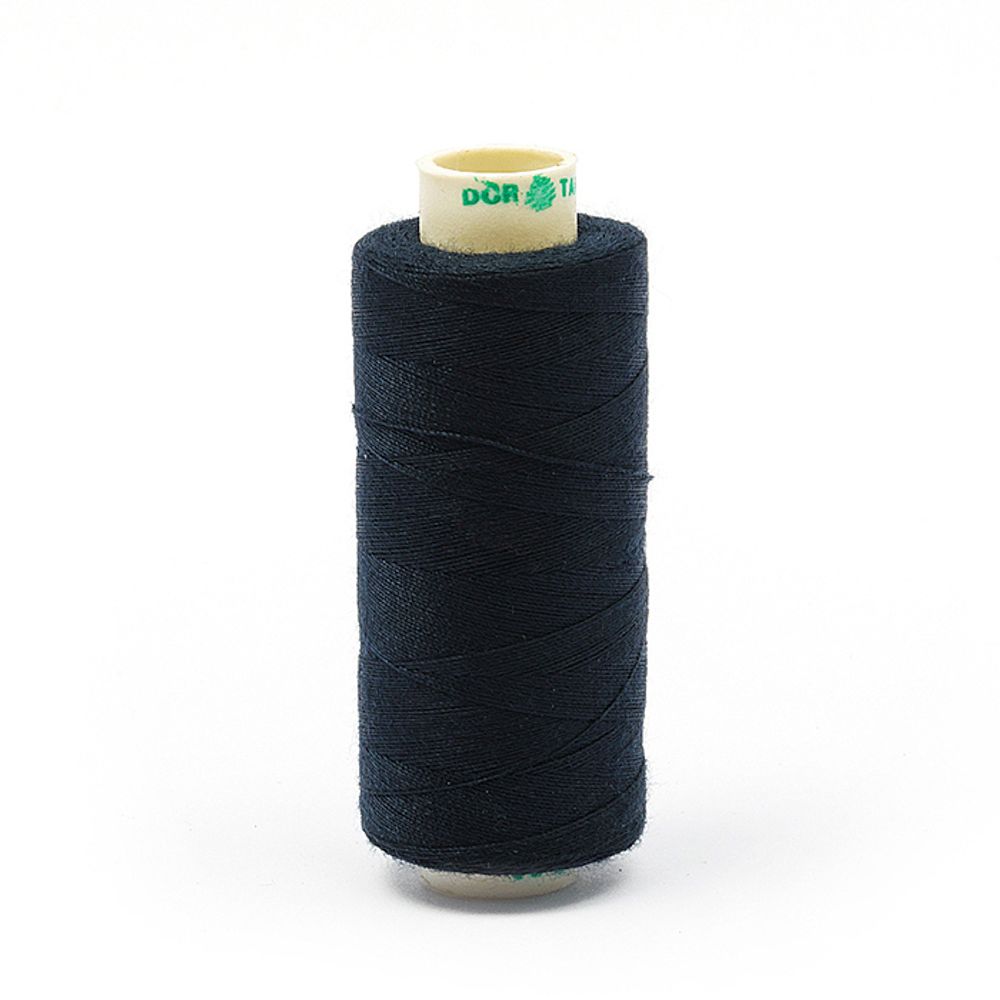 Нитки швейные бытовые Dor Tak 40/2, 366 м / 10 кат., 420 синий