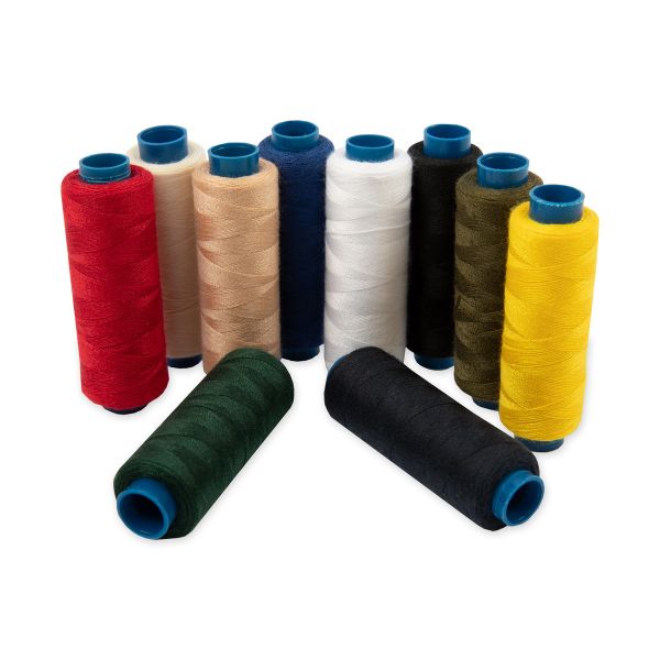 Нитки швейные бытовые Gamma 40/2, 183 м / 10 кат, ассорти 01