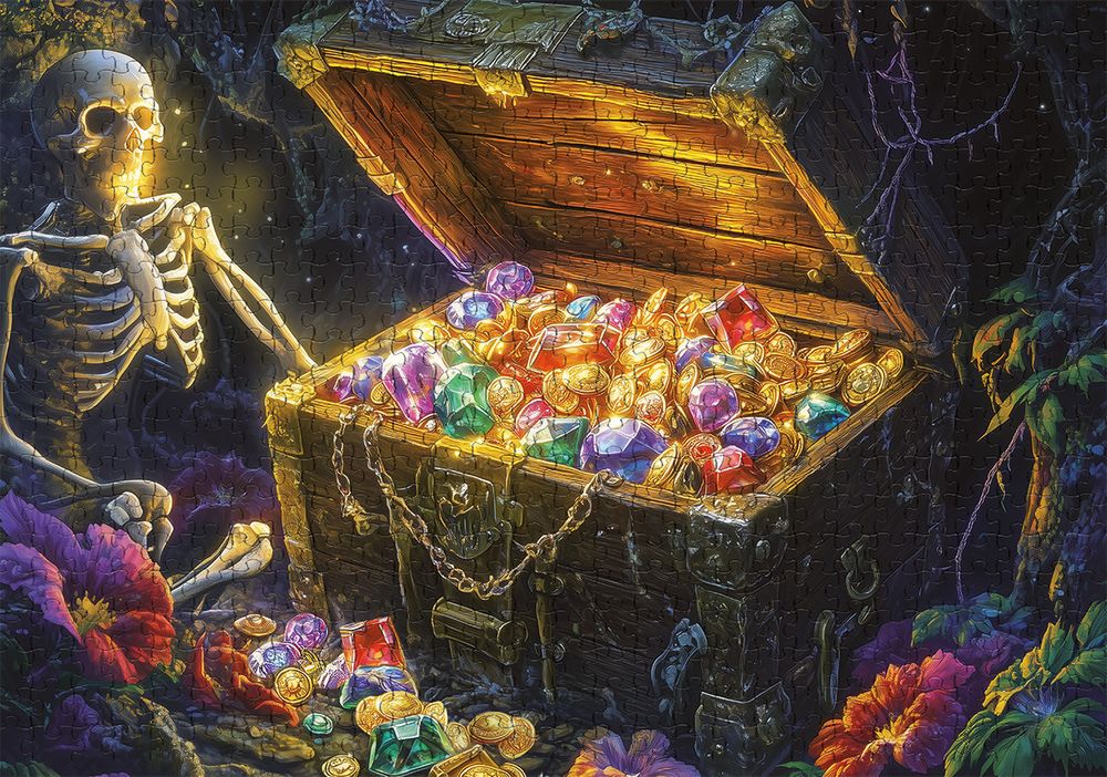 Пазл 500 элементов, PZL-500/87 Сокровища контрабандистов, Фрея