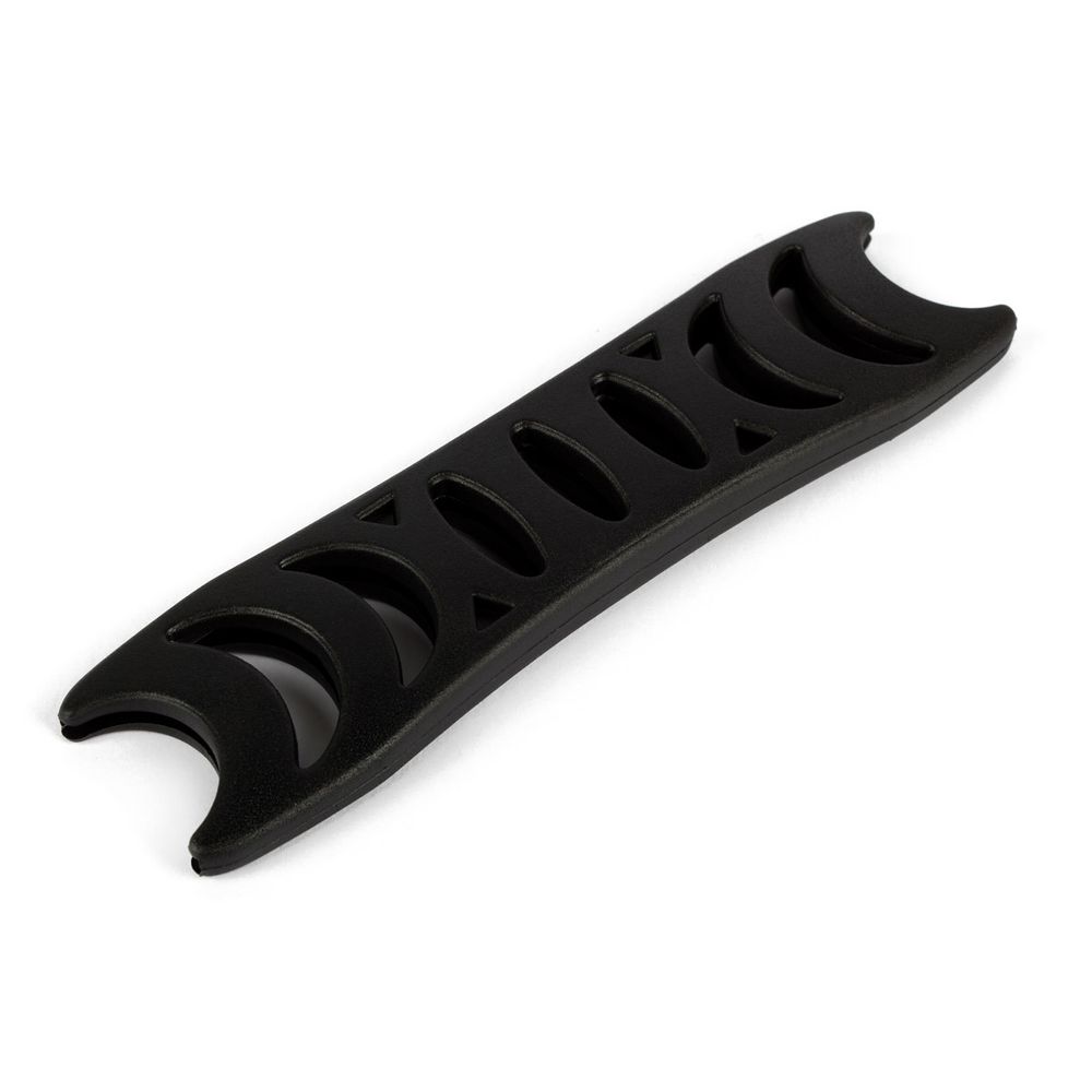 Ручка на ремень сумки пластик Gamma RB003, (26 мм) 127х26х7 мм, 10 шт, черный