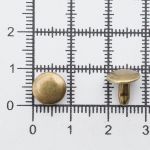 Хольнитены двухсторонние ⌀9 мм, h=9 мм, сталь, New Star №33.5, антик, уп.≈2000 шт