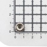 Часть кнопки Альфа (S-образная) ⌀11 мм (D-часть), 5/12 пруж. никель ГР, 100 шт, BIG