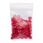 Пуговицы 2 прокола 14L, 9 мм, (Red (красный)), NE74, 144 шт
