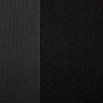 Петельное полотно велкроткань мягкая 250 г/м², шир.50 см / 10 метров, 100% нейлон, черный, 8203-0021