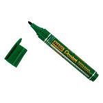 Перманентный маркер 4 мм, Extra Large Point, 12 шт, зеленый, Pentel N450DD-3