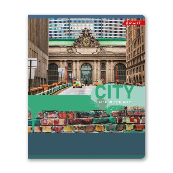 Тетрадь ученическая общая, A5+ 96 л. на скобе, белизна 100%, 5 шт, клетка, 000349 Мегаполис, Светоч 96ТСК5_1_3_1