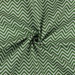 Ткань для пэчворка Peppy Бабушкин сундучок, рулон 112 см / 5 метров, БС-20 зигзаг я.зеленый, Peppy