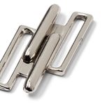 Пряжка-застежка для бикини металл 20.0 мм, 1 шт, под никель, Prym 416130