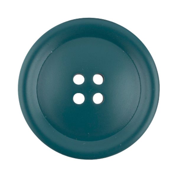 Пуговицы 4 прокола пальтовые 30 мм, 24 шт, D287 зеленый, Gamma CRZ 0012
