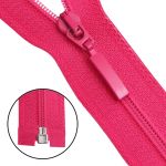 Молния спираль (витая) Arta Т5 (5 мм) 1 зам., разъем., 60 см, цв. 383 малина, уп.5 шт