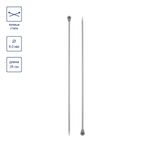 Спицы прямые металл ⌀6.0 мм, 35 см, с покрытием, Gamma KN2H