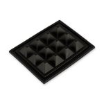 Нога площадная на дно сумки пластик Gamma FB340 (42 мм) 52х42х7 мм, 100 шт, черный