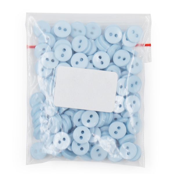 Пуговицы 2 прокола 14L, 9 мм, (Blue1 (синий1)), NE74, 144 шт