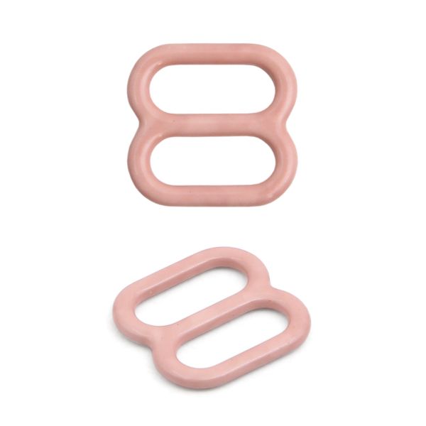 Рамки-регуляторы для бюстгальтера металл 8.0 мм, 20 шт, C344 пудровый, ГВ1008