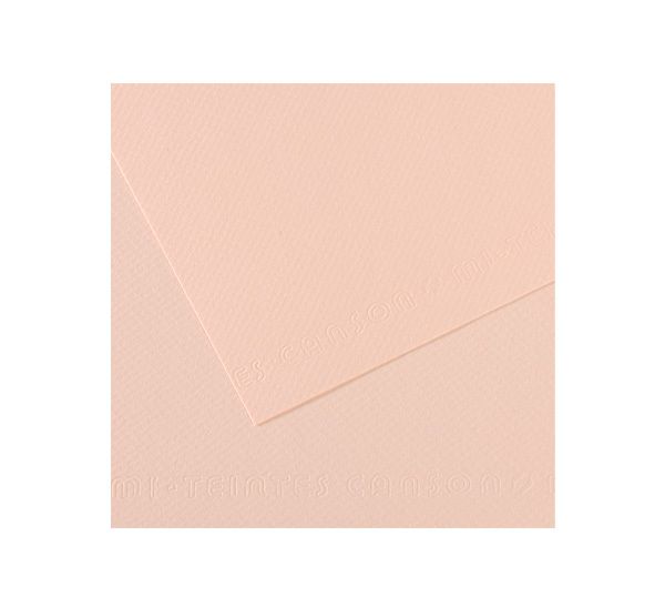 Бумага для пастели 160 г/м², 75х110 см, 25 листов, №103 розовый, Canson Mi-Teintes C200321317