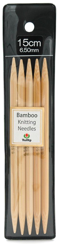 Спицы чулочные Tulip Bamboo ⌀6,5 мм, 15см, KND060650