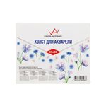 Холст на картоне грунтованный акварельный 25х30 см, 280 г/м², экстра-мелкое зерно, Vista-Artista VCA-2530