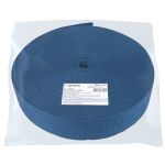 Стропа (ременная лента) 50 мм / 30 метров, толщ. 1.1 мм, [28 г/пог.м], 100% п/п, кобальт, Gamma 3077