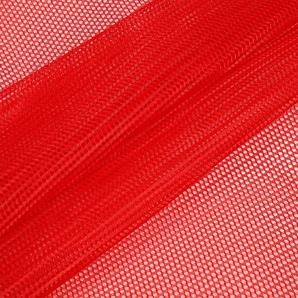 Сетка для бейсболок жесткая 70 г/м², 150 см / 100 метров, TBY.102-3, цв.красный