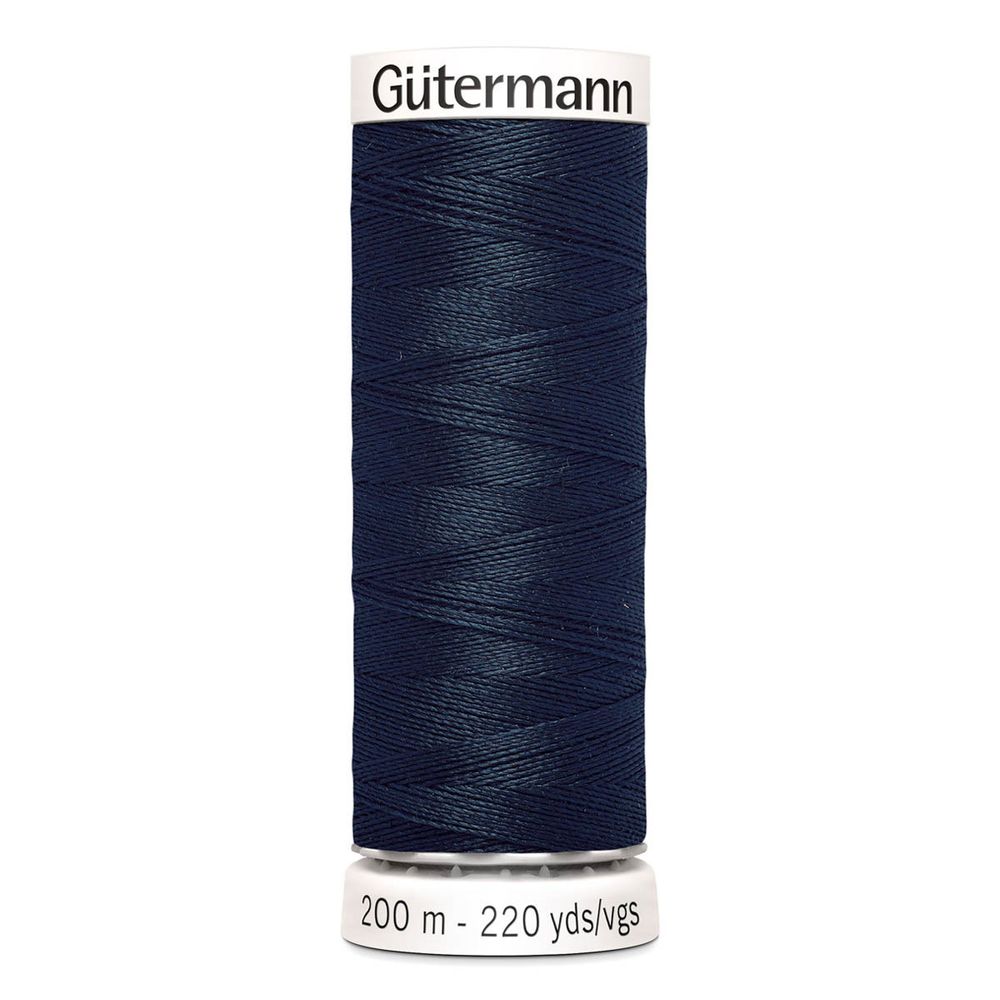 Нитки универсальные Gutermann Sew-all, 200м, 595 сине-зеленый, 1 катушка