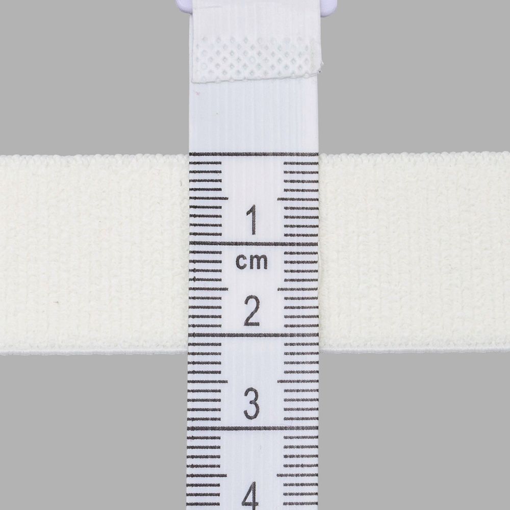 Резинка бельевая (бретелечная) 22.0 мм / 25 метров, молочный, SP7733748