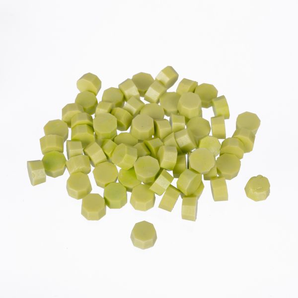 Сургуч восковой 20 г, 11 салатовый перламутр, Mr.Painter SWT-01