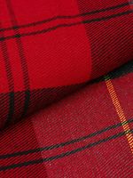 Фланель рубашечная 150 г/м², 150 см / 2 метра, TBY.Fl.T399.2, цв.399 красный