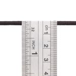 Резинка шляпная (шнур эластичный) ⌀3.0 мм / 100 метров, 0370-0300В, С917-т.коричневый