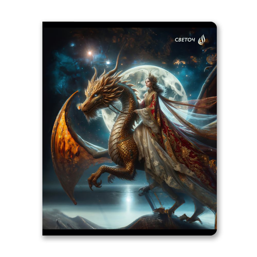 Тетрадь ученическая общая, A5+ 96 л. на скобе 65 г/м², белизна 100 %, 5 шт, клетка, 01118 Микс-В своей стихии, Светоч Т91