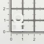 Бегунок шторный 15 мм (⌀10 мм), для потолочных шин, белый, 100 шт