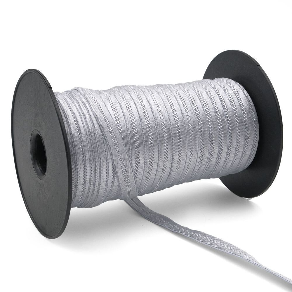 Резинка бельевая (бретелечная) 12.0 мм / 50 метров, св.серый, (ML207.012)