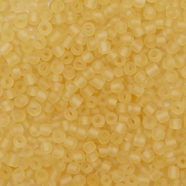 Бисер Astra&Craft 11/0 (2.1 мм), 200 г (10х20 г), цв. М2 охра/прозрачный, матовый