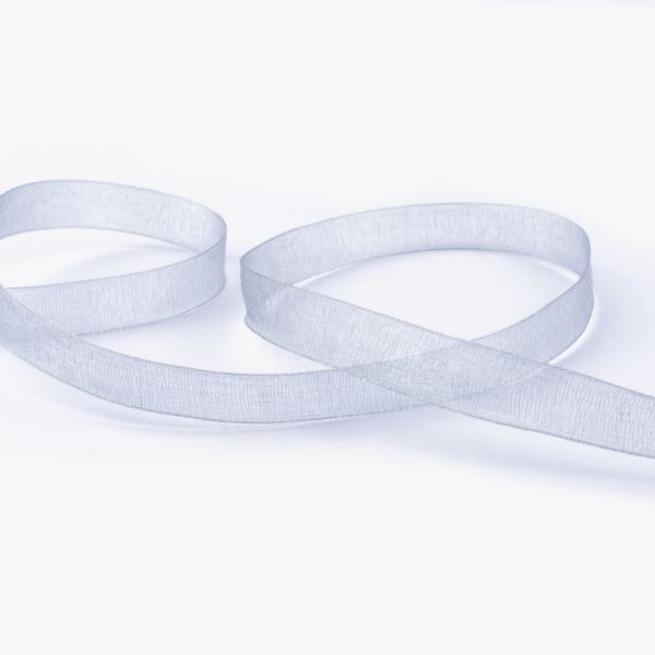 Лента капроновая (органза) 10.0 мм / 22.8±1 метра, 116 св.серый, Blitz OR-10